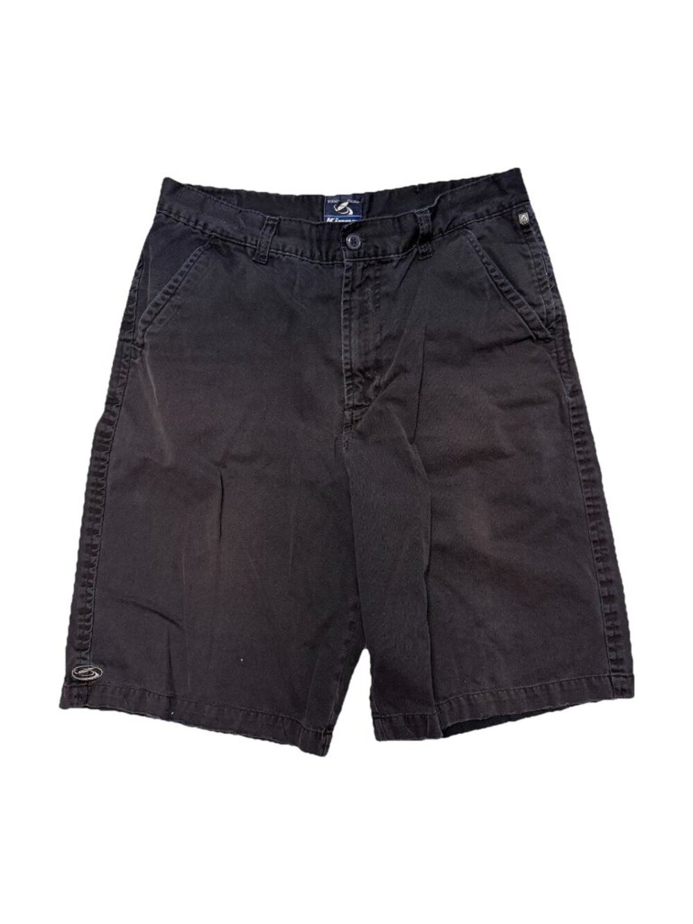 Kirra Point Shorts Mens 34 Black Surf Skate Baggy Y2K